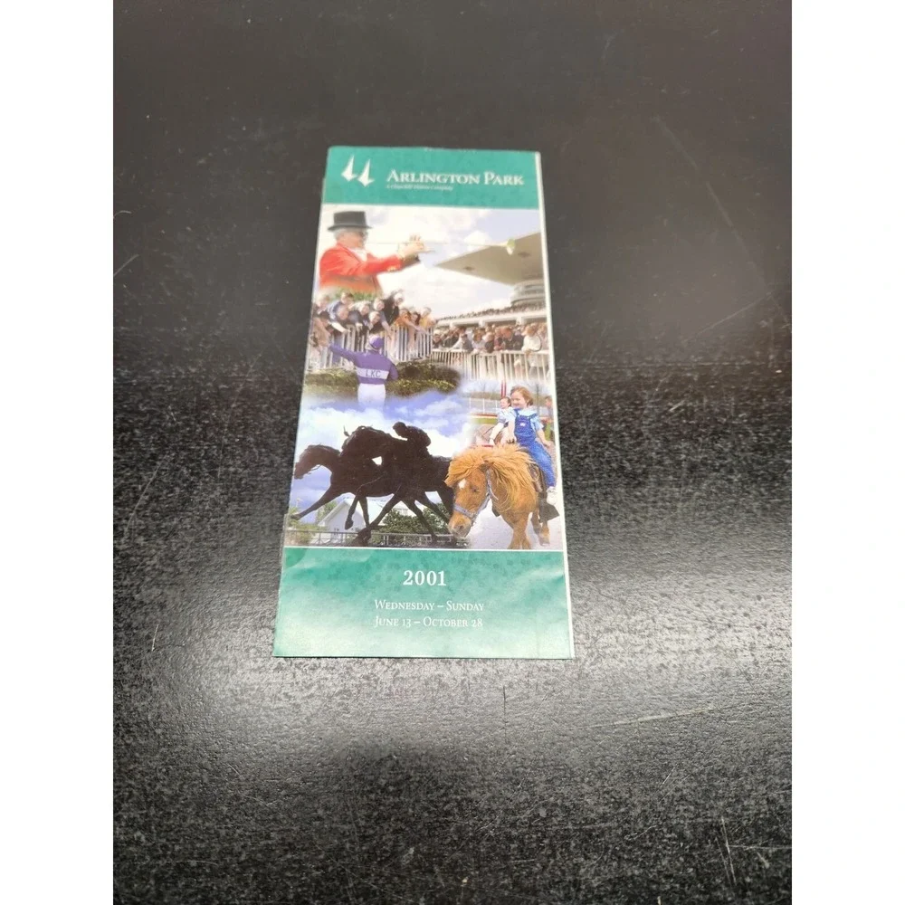 2001‎ Arlington Park Brochure - Closed Horse Race Facility